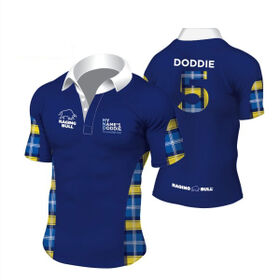 Doddie’5 Tartan Rugby Shirt